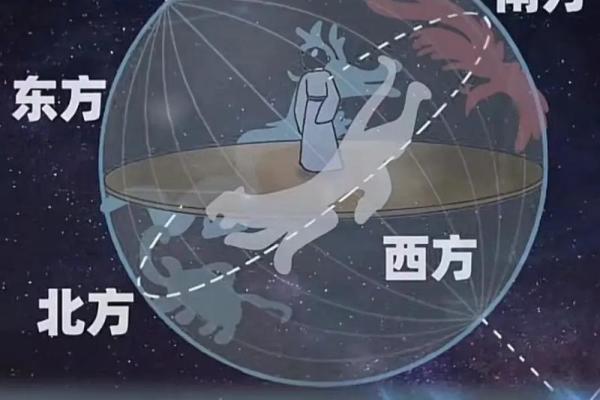 四大神兽镇守方位,八个方位对应的神兽