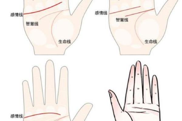 男人左手手纹算命图解婚姻线 感情线预示感情状况