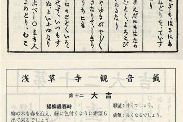 观音灵签一