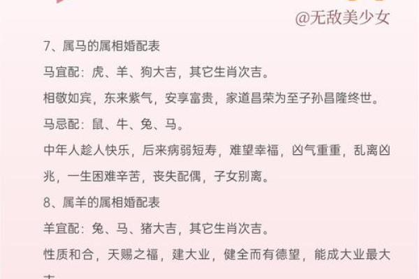 婚姻属相配对大全很准免费 十二生肖婚姻配对表