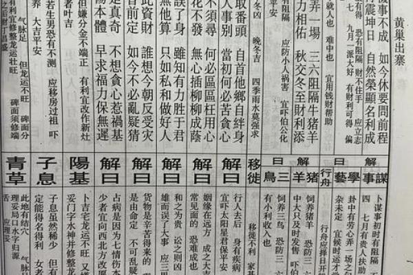 祖师爷灵签解签