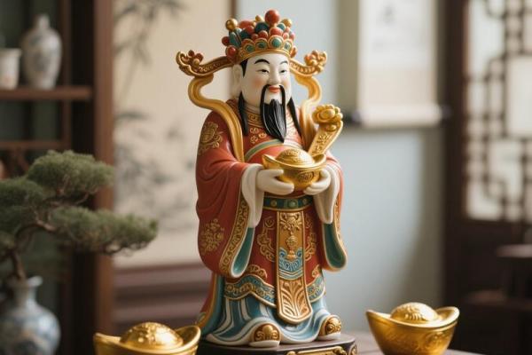 财神爷摆放在家里什么位置最好 光线明亮有依靠