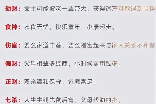 四柱八字看财运看哪里