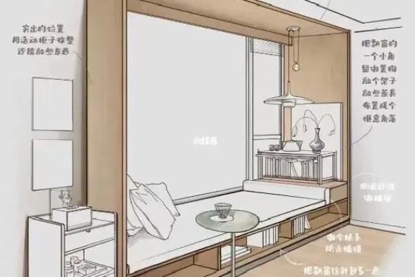 家里飘窗摆件风水要做到这几点才能很好的挡住