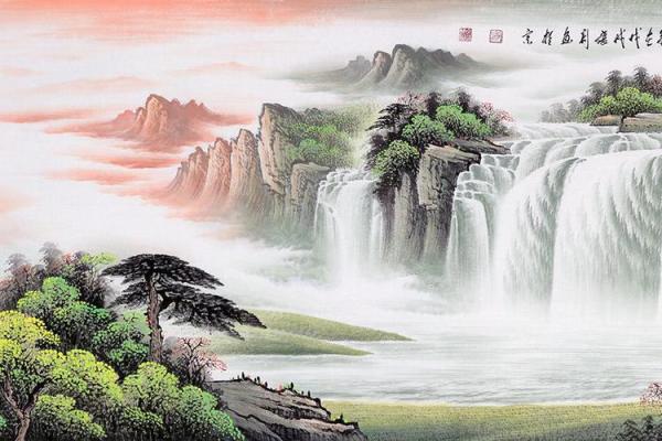 客厅中的山水画应当避免这些风水禁忌