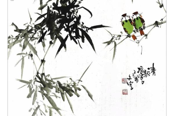 风水中有"无园不竹"之说