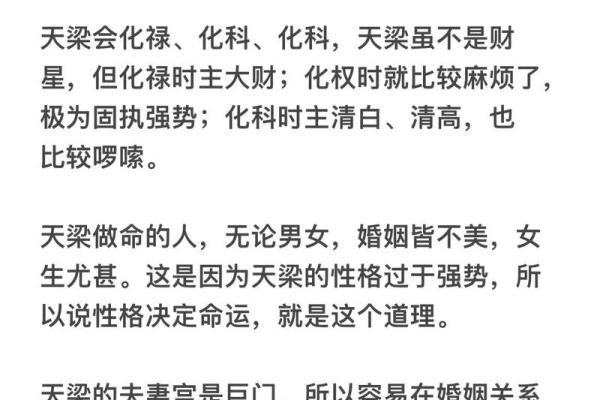 天粱紫薇斗数