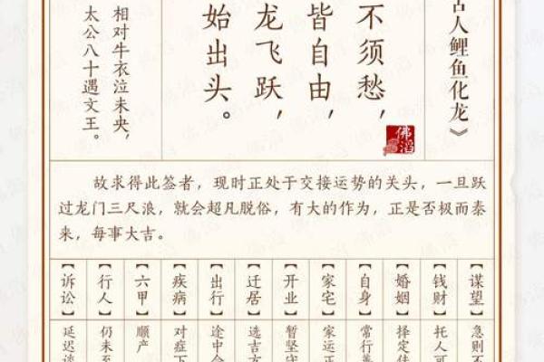 九仙太灵签第3签